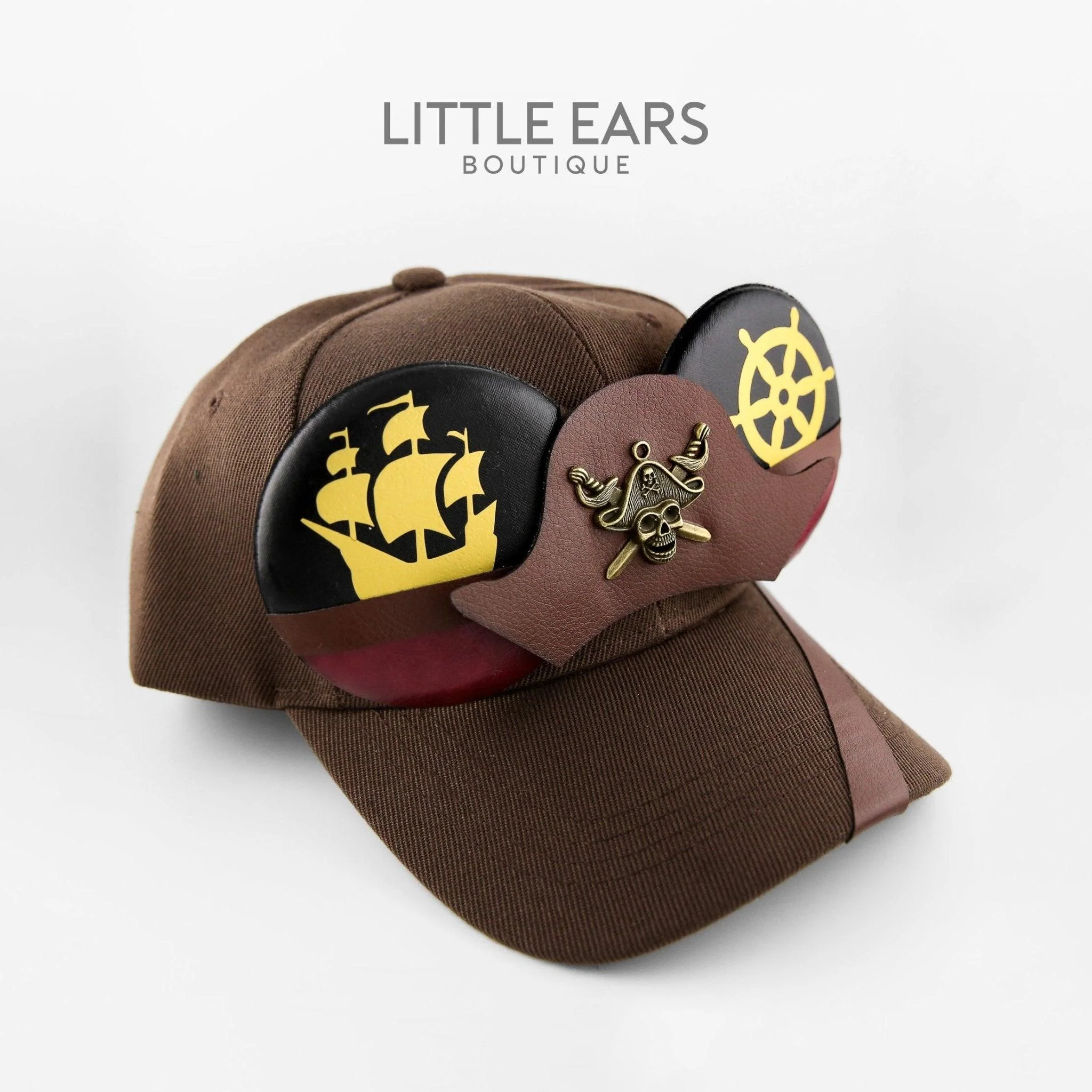 Pirates Leather Mickey Hat - Image 2