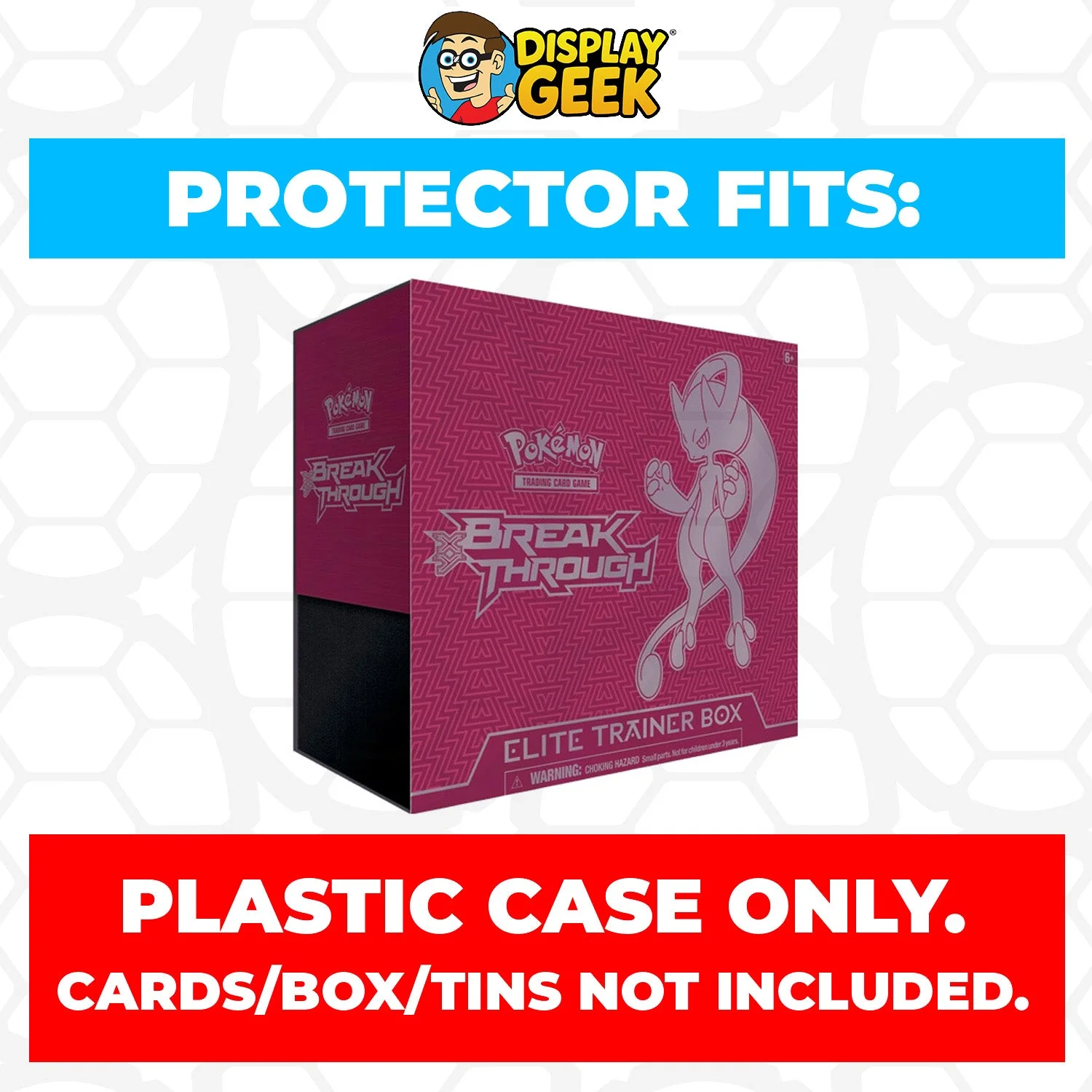 Plastic Protector for Pokemon TCG 2015 XY BREAKthrough Mewtwo Y ETB Elite Trainer Box - Image 2