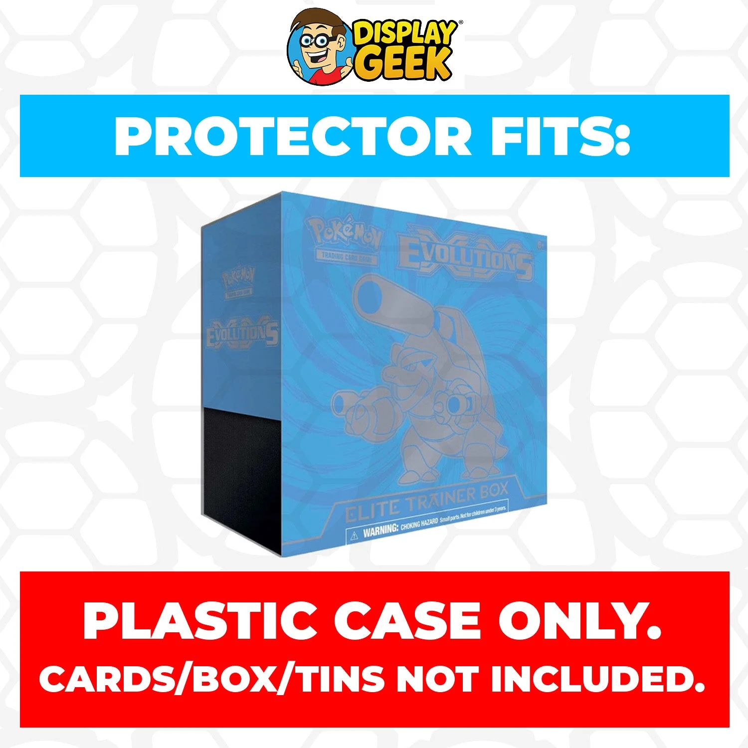 Plastic Protector for Pokemon TCG 2016 XY Evolutions Charizard ETB Elite Trainer Box - Image 3