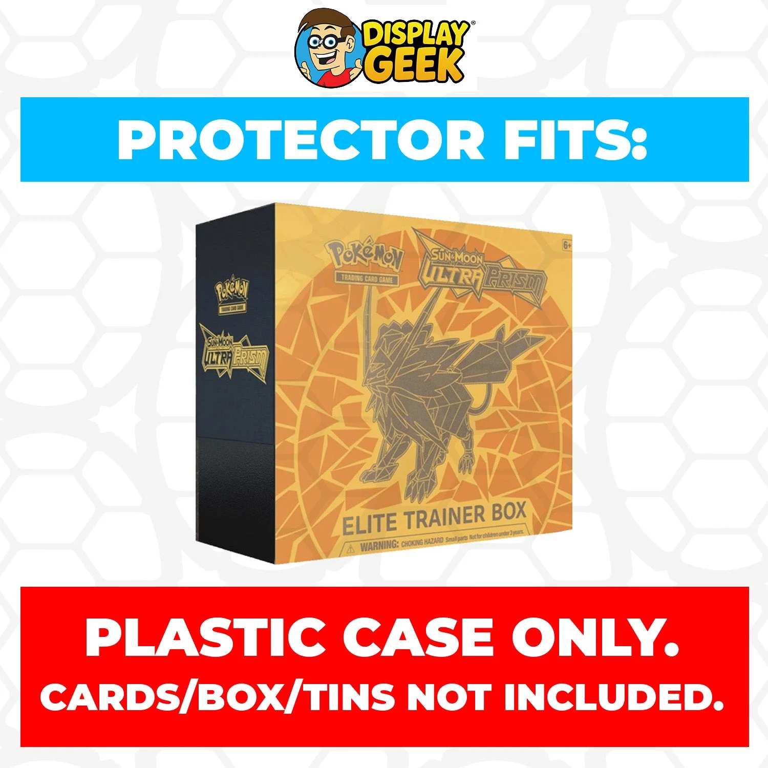 Plastic Protector for Pokemon TCG 2018 Sun & Moon Ultra Prism Necrozma Lunala ETB Elite Trainer Box - Image 3