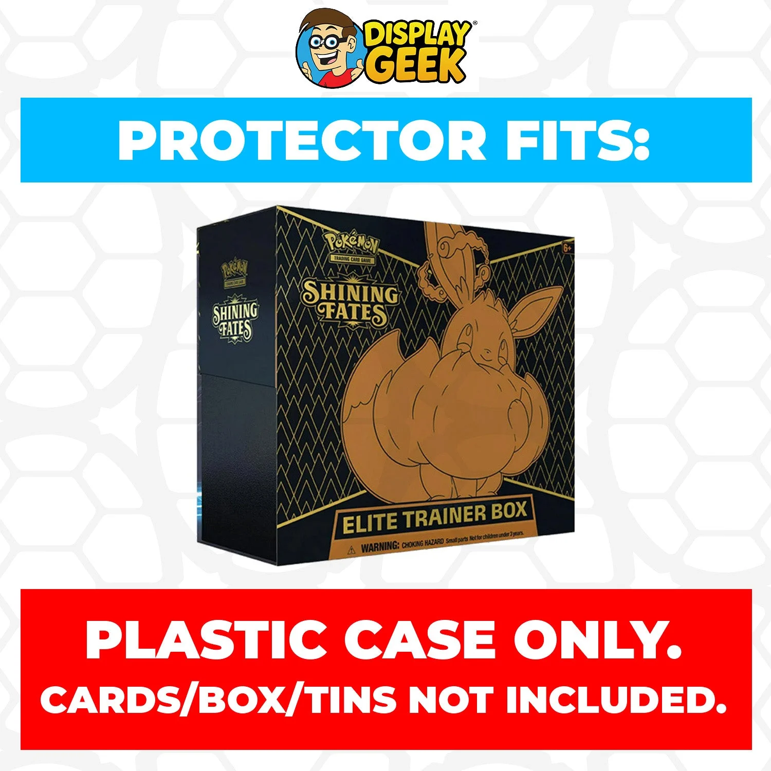 Plastic Protector for Pokemon TCG 2021 Shining Fates Eevee ETB Elite Trainer Box - Image 2