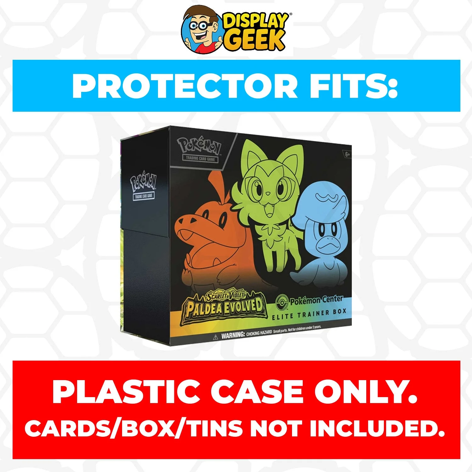 Plastic Protector for Pokemon TCG 2023 Scarlet & Violet Paldea Evolved ETB Elite Trainer Box - Image 3