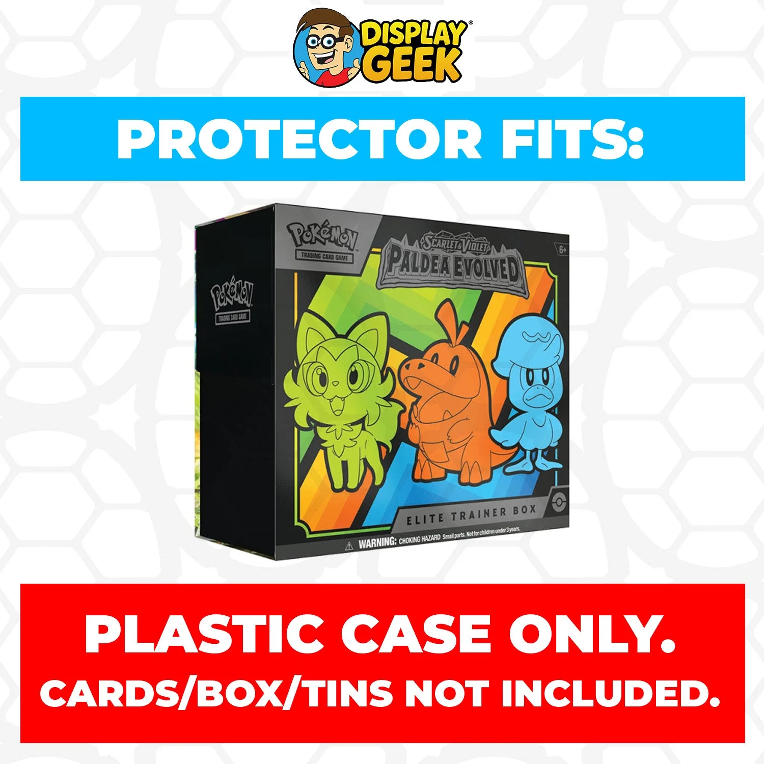 Plastic Protector for Pokemon TCG 2023 Scarlet & Violet Paldea Evolved Pokemon Center ETB Elite Trainer Box - Image 3