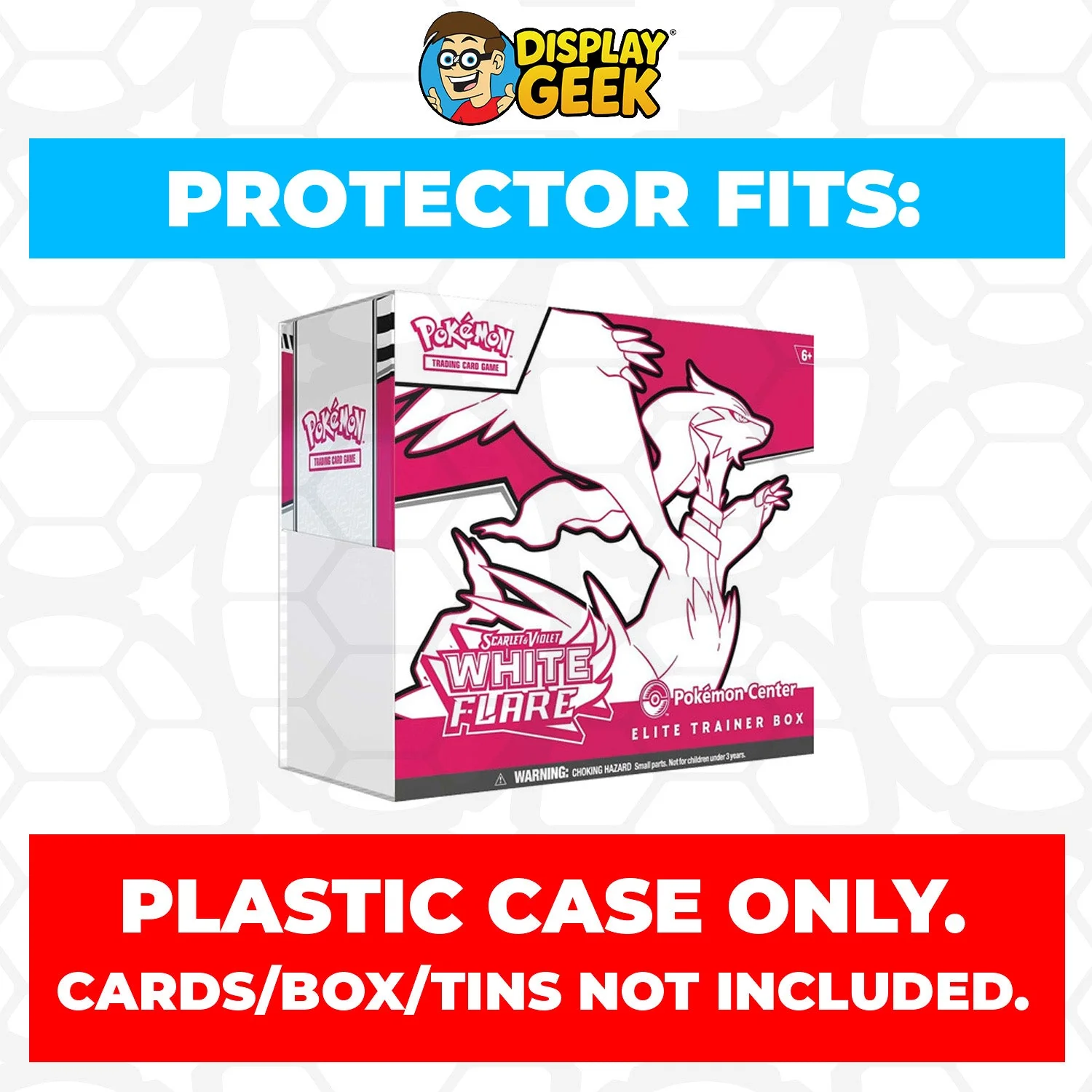 Plastic Protector for Pokemon TCG 2025 Scarlet & Violet Black Bolt Zekrom ETB Elite Trainer Box - Image 5