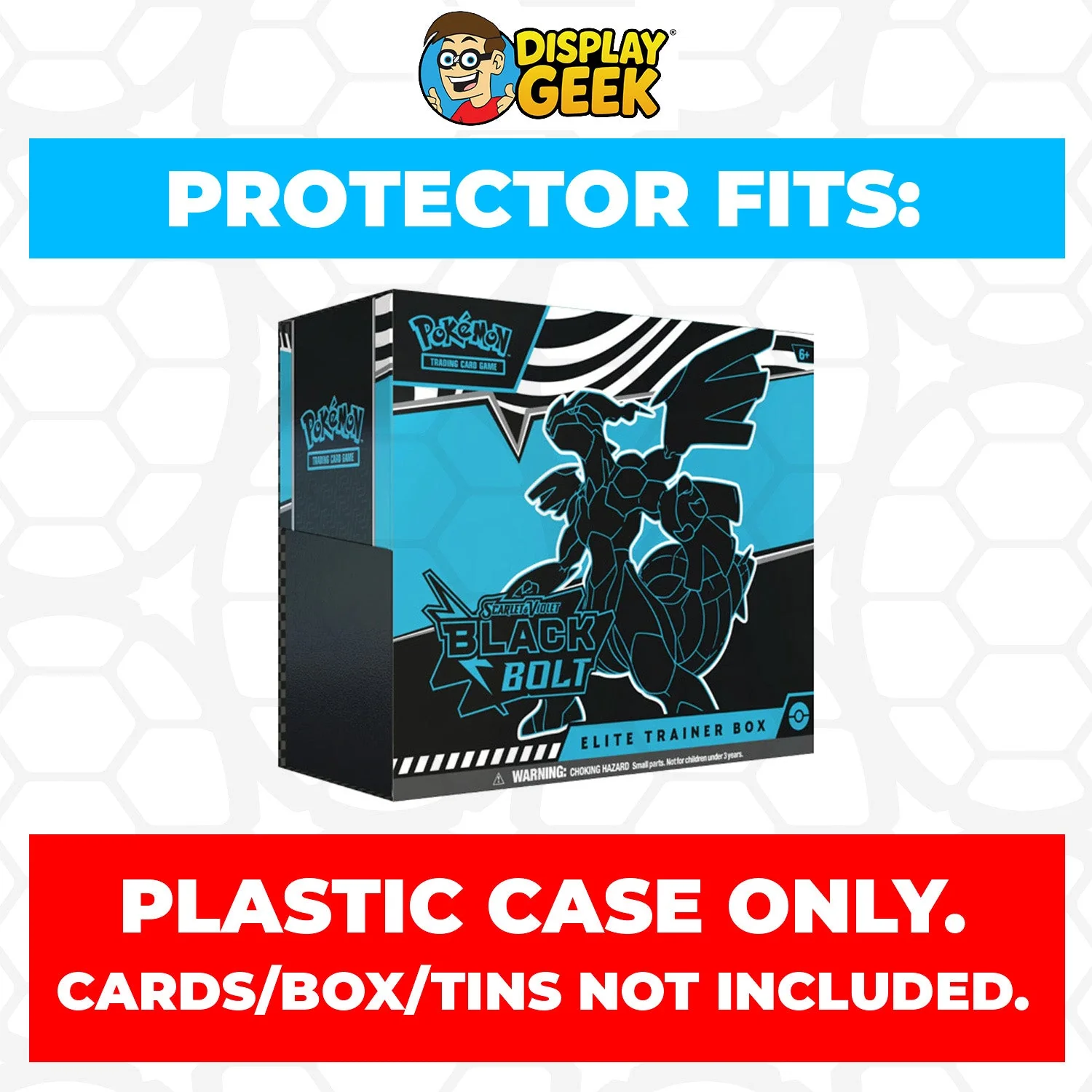 Plastic Protector for Pokemon TCG 2025 Scarlet & Violet White Flare Reshiram Pokemon Center ETB Elite Trainer Box - Image 5