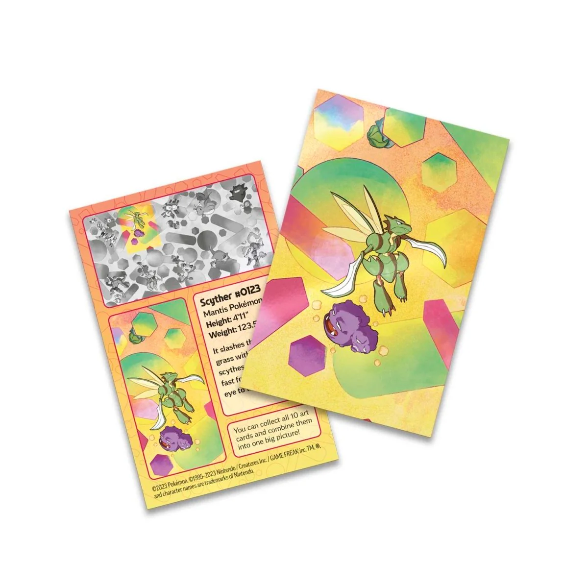 Pokémon TCG: Scarlet & Violet-151 Mini Tin (Scyther & Weezing) - Image 3