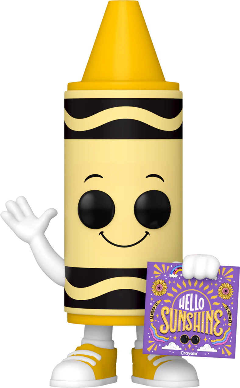 POP! Ad Icon: Crayola - Yellow Crayon (Kindness)