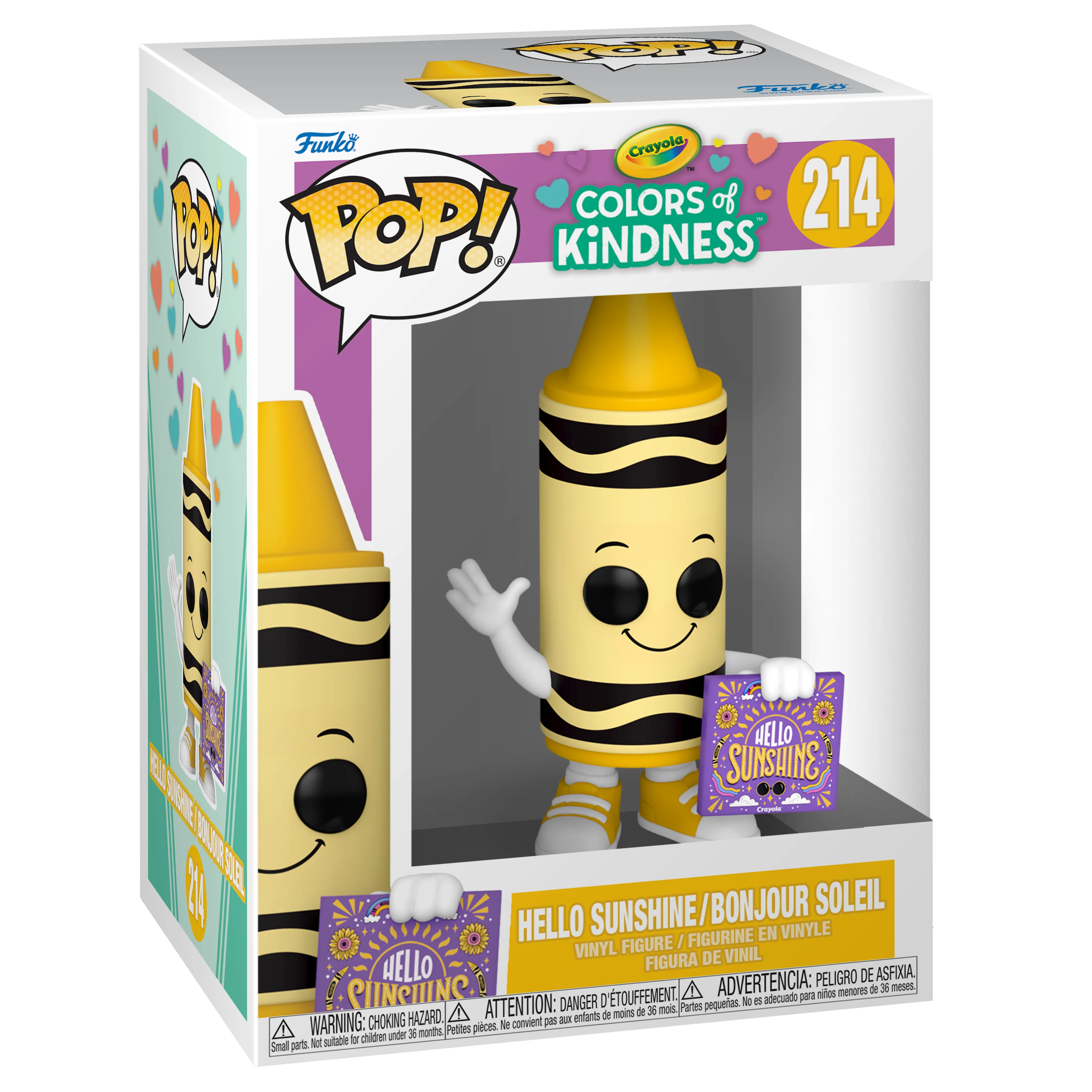 POP! Ad Icon: Crayola - Yellow Crayon (Kindness) - Image 2
