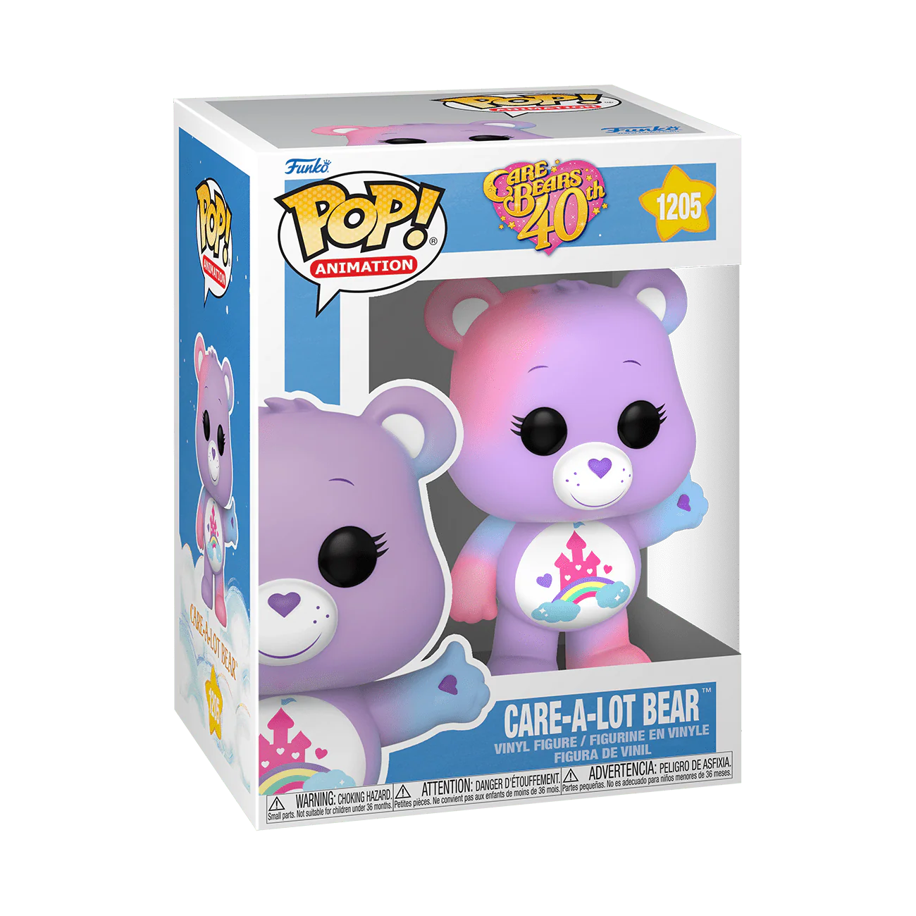 POP! Animation: Care Bear 40th Anniversary- Care-a-Lot Bear - Image 2