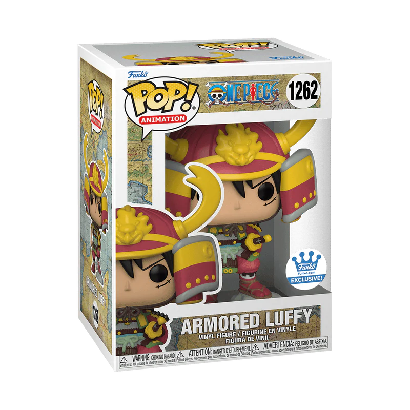 Pop! Animation: One Piece - Armored Luffy Funko Shop Exclusive - Image 2