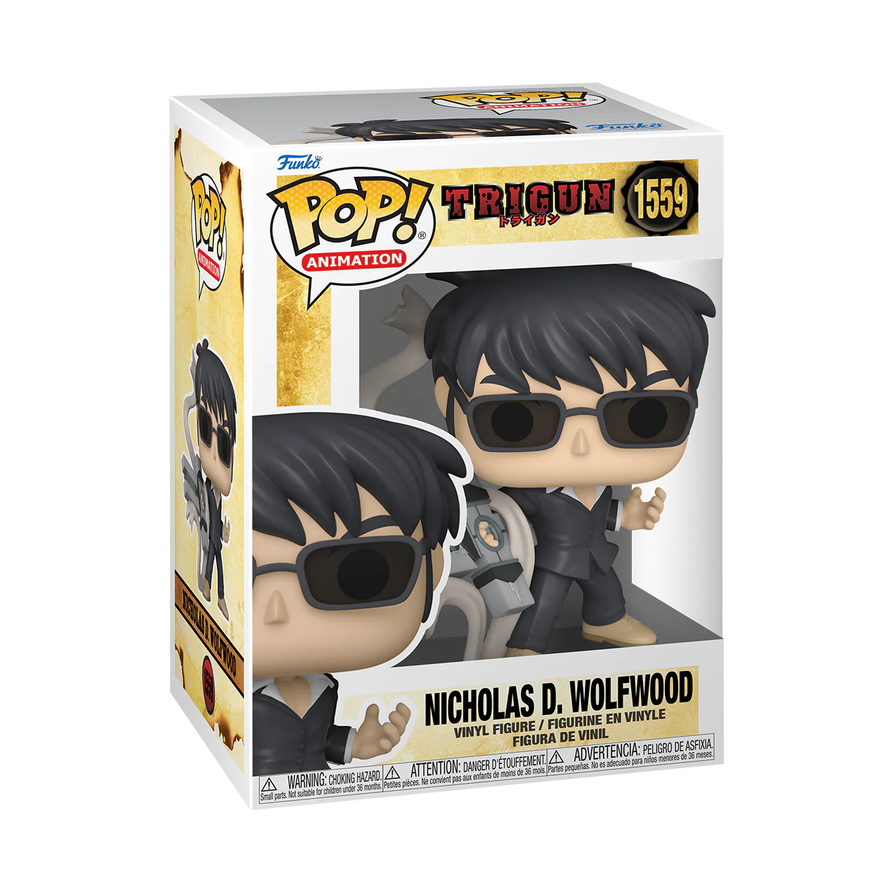 POP! Animation: Trigun- NW w/Punisher - Image 2