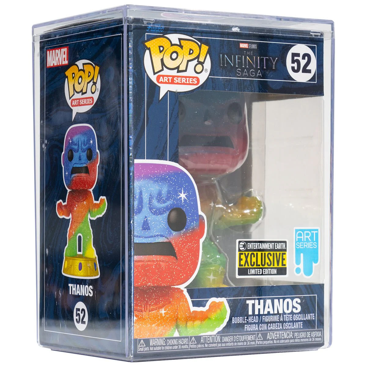 POP! Artist Series: Infinity Saga - Thanos (RNBW/MT) (Entertainment Earth Exclusive) - Image 3