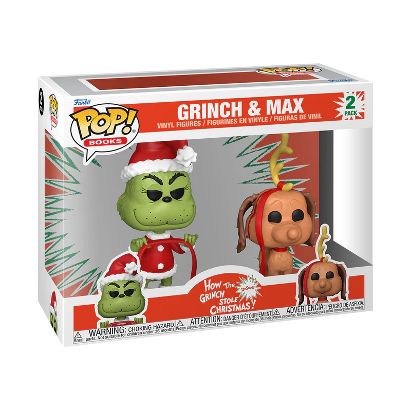 POP! Books: HTGSC- Grinch w/ Max 2PK - Image 2
