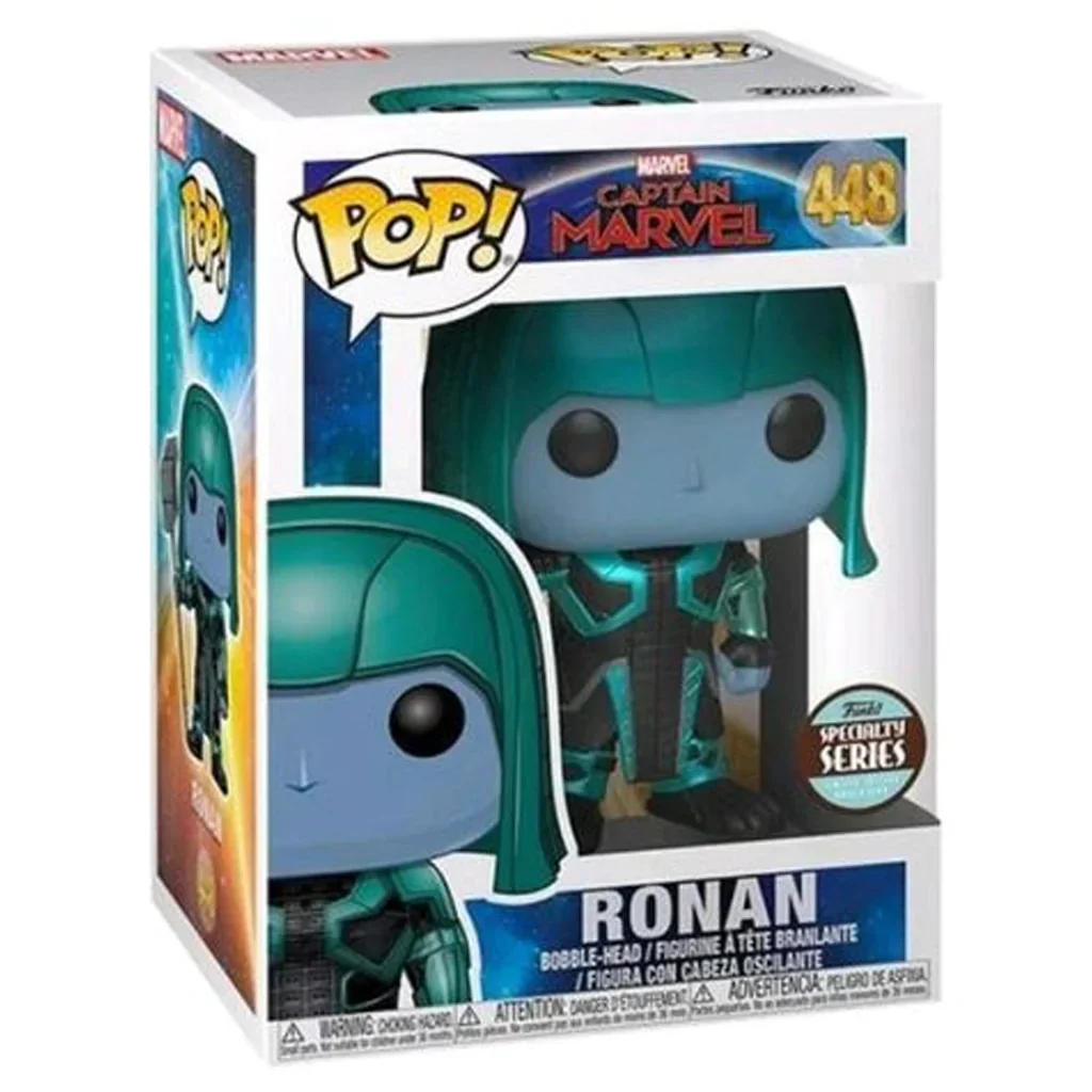 POP! Captain Marvel - Ronan Vinyl Figure #448 Specialty Series - Image 2