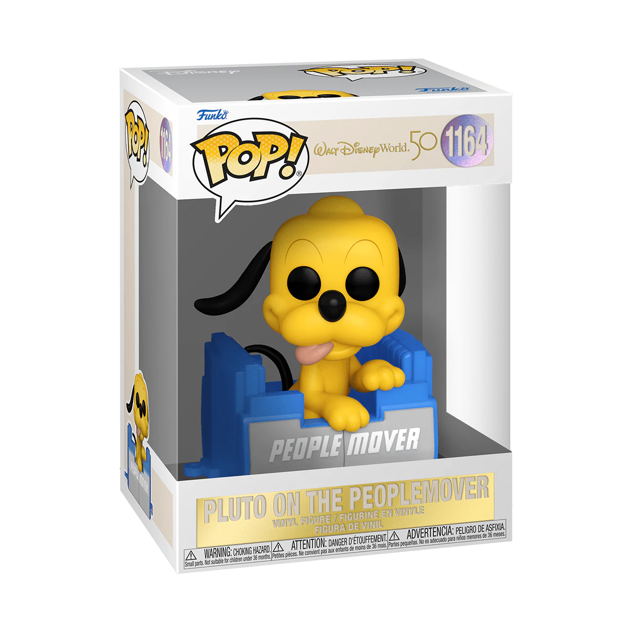POP! Disney: WDW50 - Pluto On The Peoplemover - Image 2