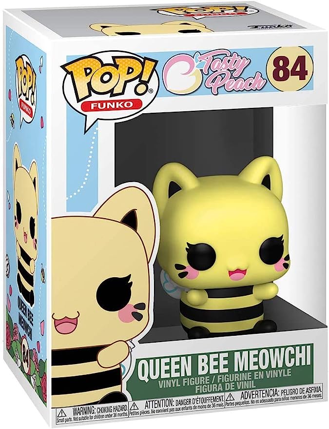 POP! Funko: Tasty Peach - Queen Bee Meowchi - Image 2