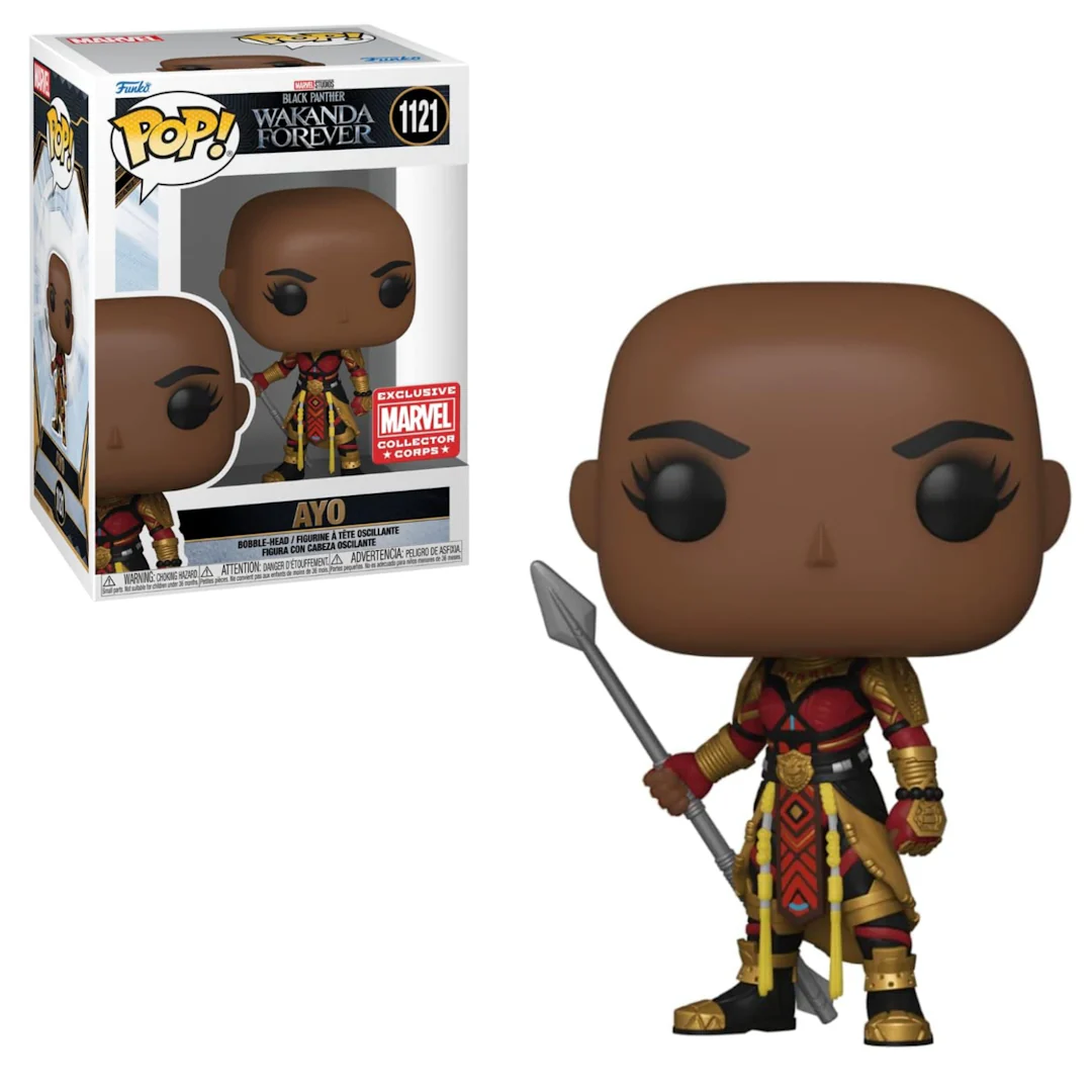 Pop! Funko Wakanda Forever Marvel Collector Corps Exclusive AYO #1121