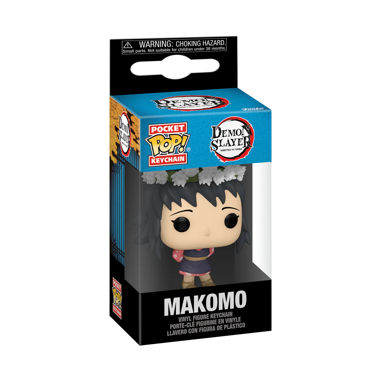 POP! Keychain: Demon Slayer - Makomo (Flower Headdress) - Image 2