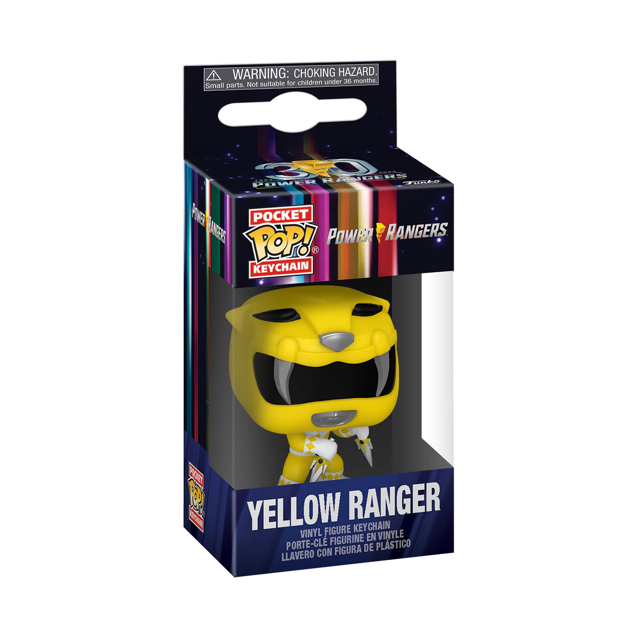 POP! Keychain: MMPR 30th - YLW Ranger - Image 2