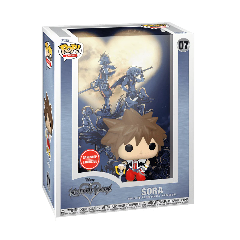 Pop! Kingdom Hearts: Game Covers: Sora (GameStop) - Image 2