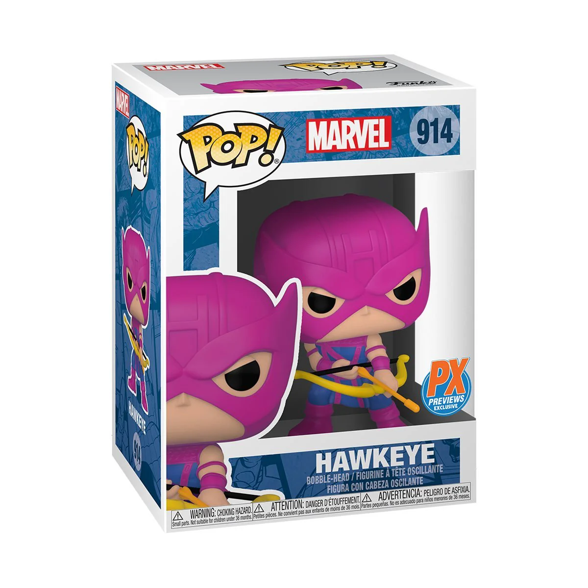 POP! Marvel: Classic Hawkeye - Previews Exclusive - Image 2
