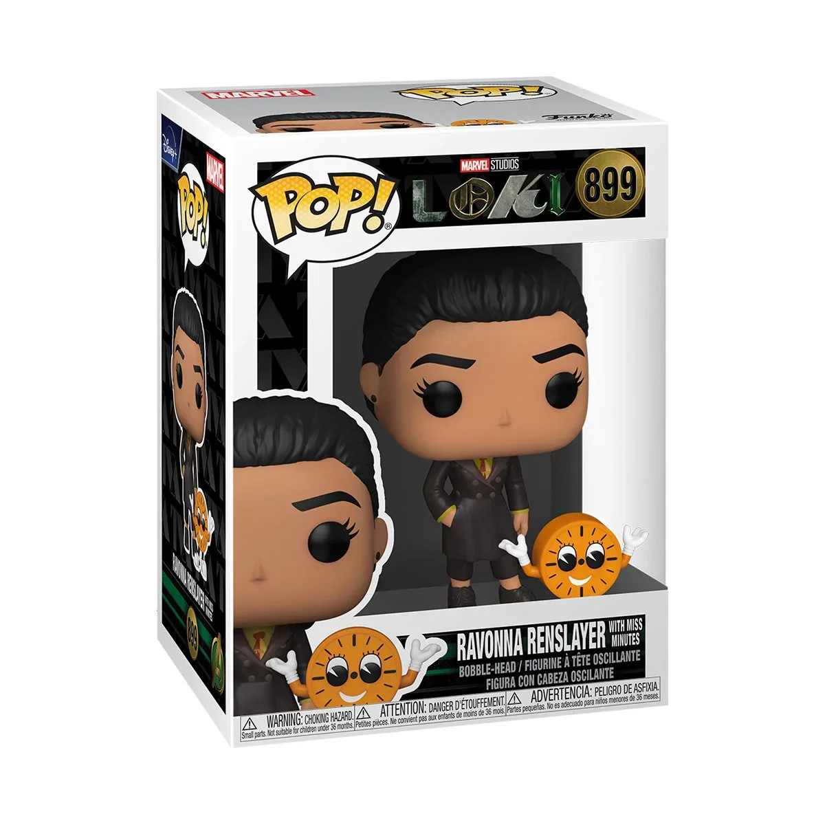 POP! Marvel: Loki Series - Ravonna Renslayer with Miss Minutes #899 - Image 2