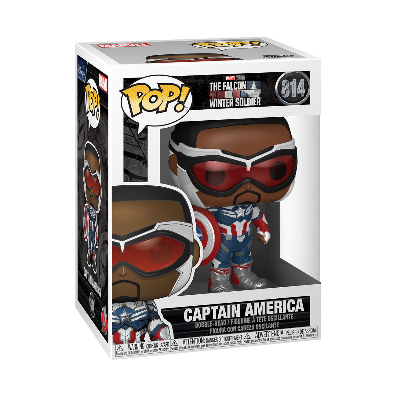POP! Marvel: The Falcon and the Winter Soldier - Captain America - Image 2