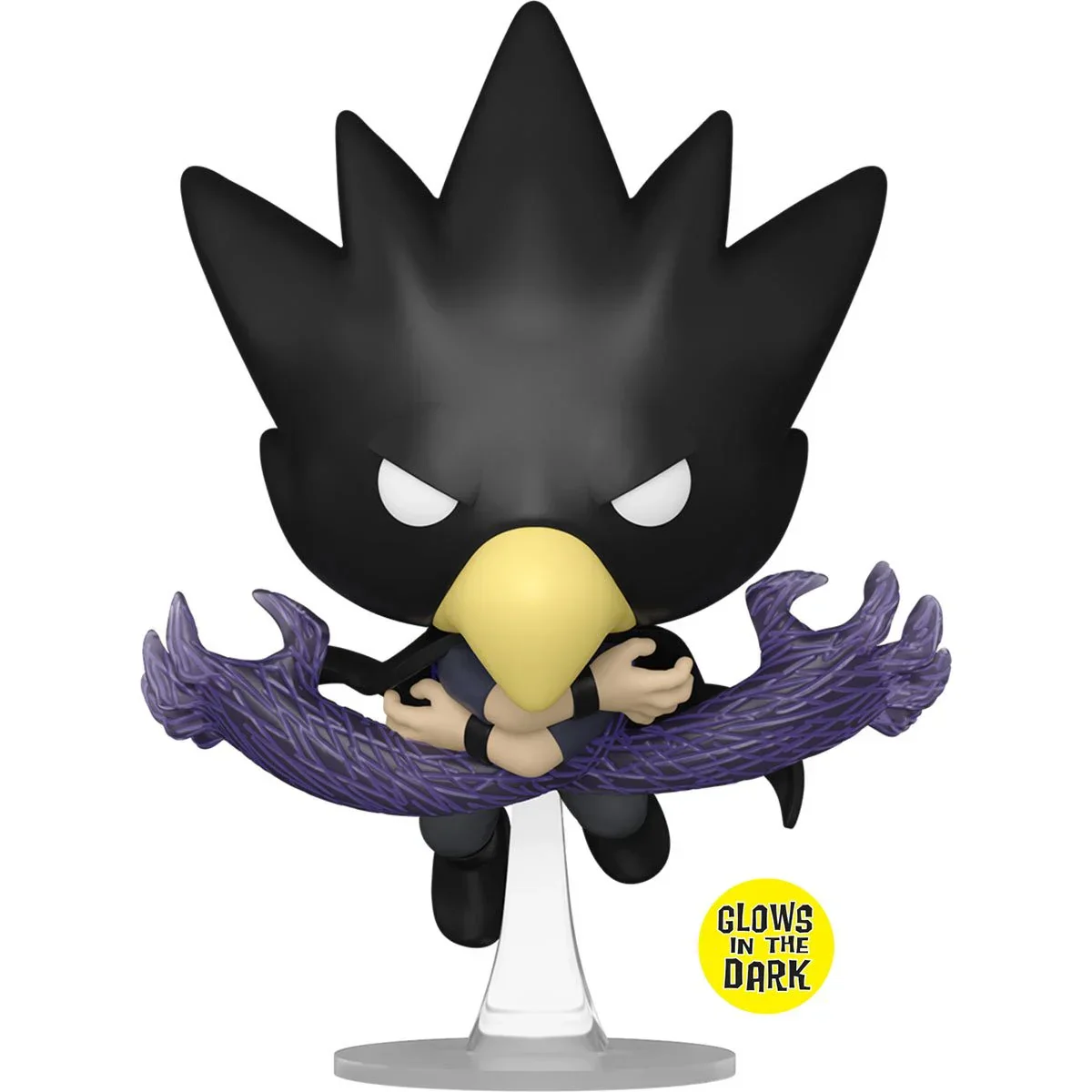 Pop! My Hero Academia: Fumikage Tokoyami Fallen Angel Glow-in-the-Dark - AAA Anime Exclusive - Image 2