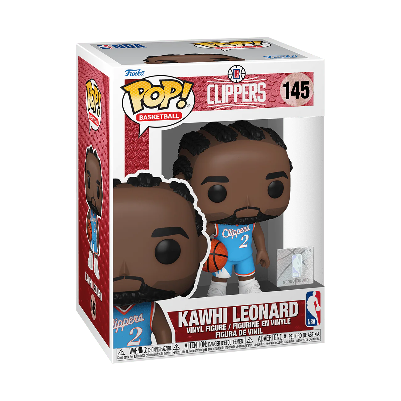 POP! NBA: Clippers - Kawhi Leonard (City Edition 2021) - Image 2