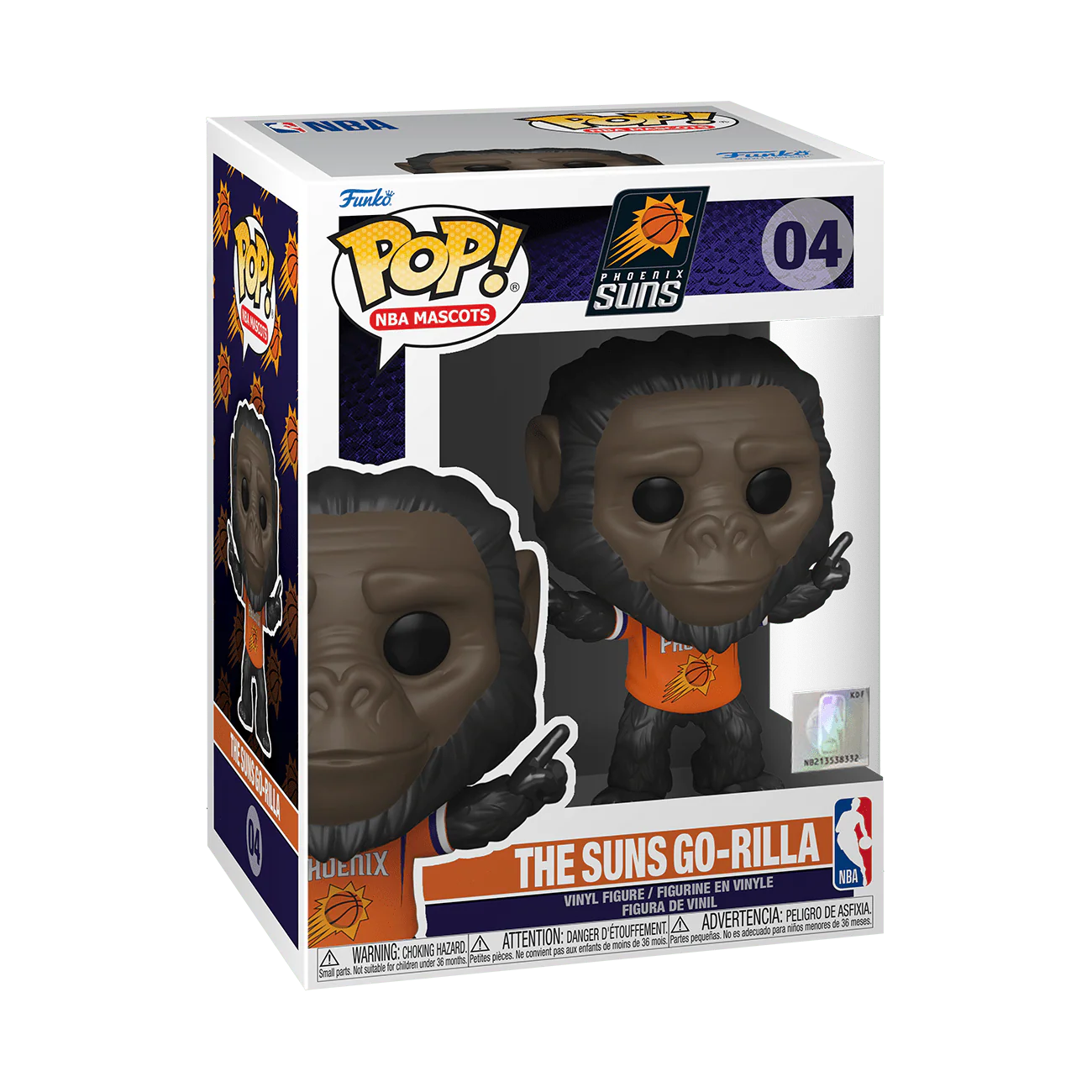 POP! NBA: Mascots - Phoenix - The Suns Go-Rilla - Image 2