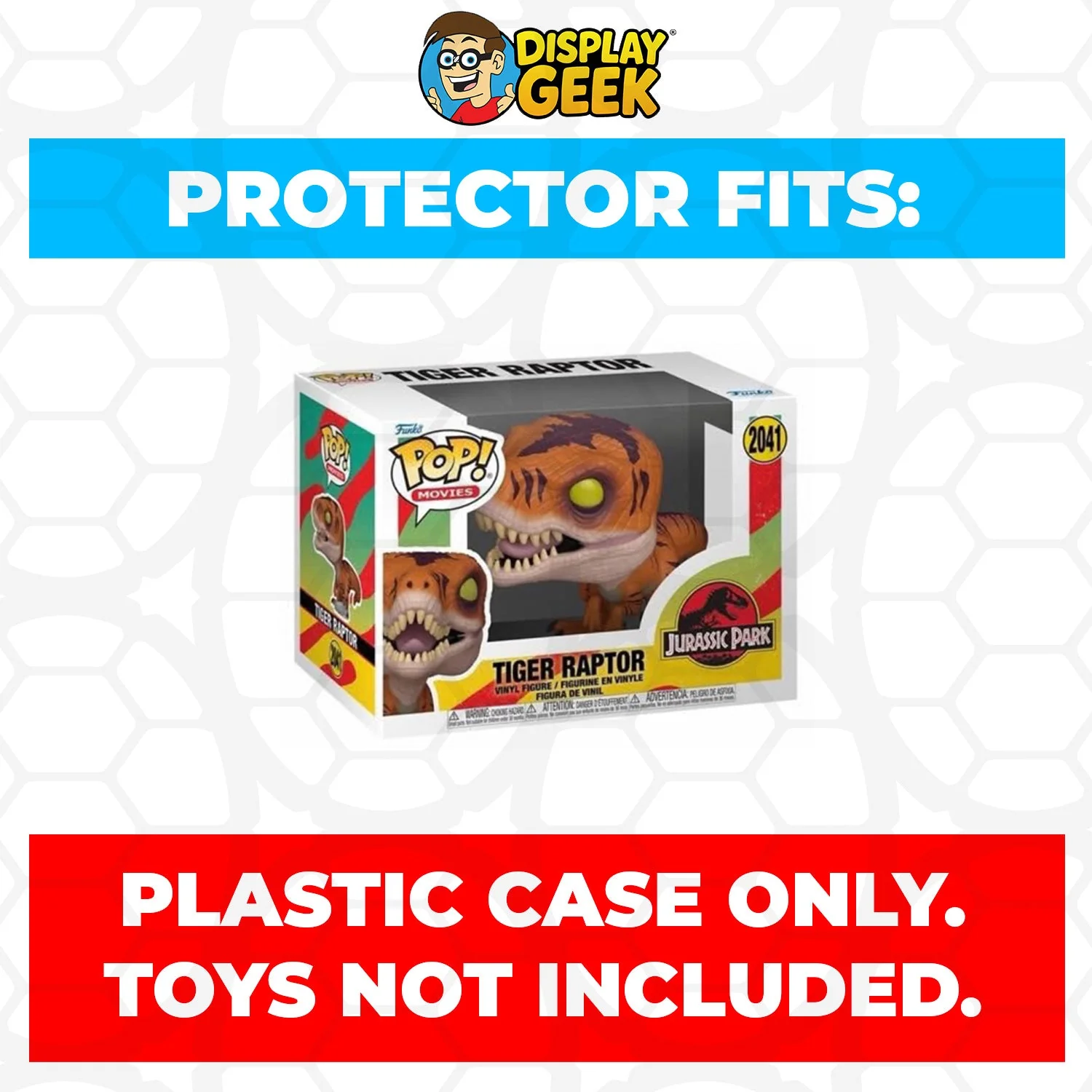 Pop Protector for 4 inch Funko Pop Jurassic Park - Baby Stegosaurus #2039 - Image 8