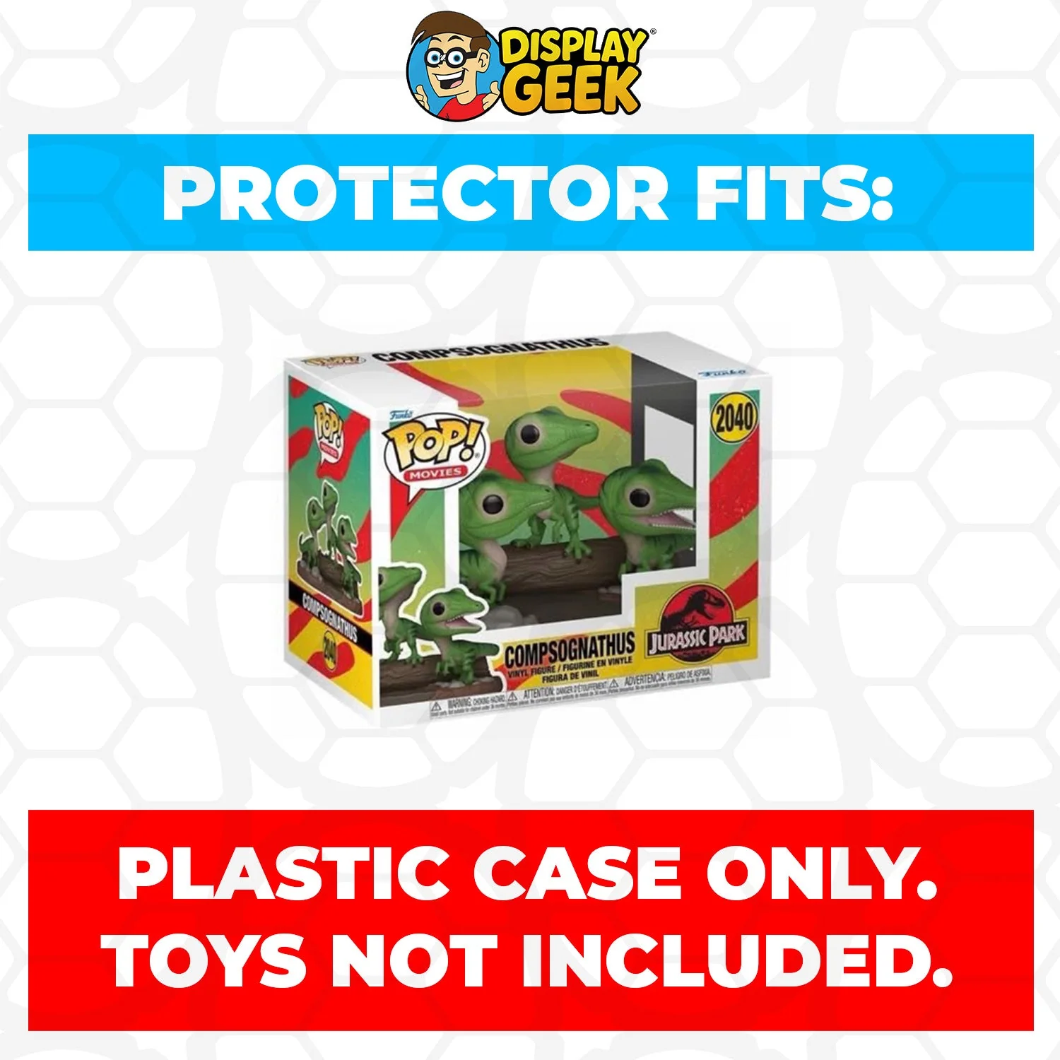 Pop Protector for 4 inch Funko Pop Jurassic Park - Baby Stegosaurus #2039 - Image 9