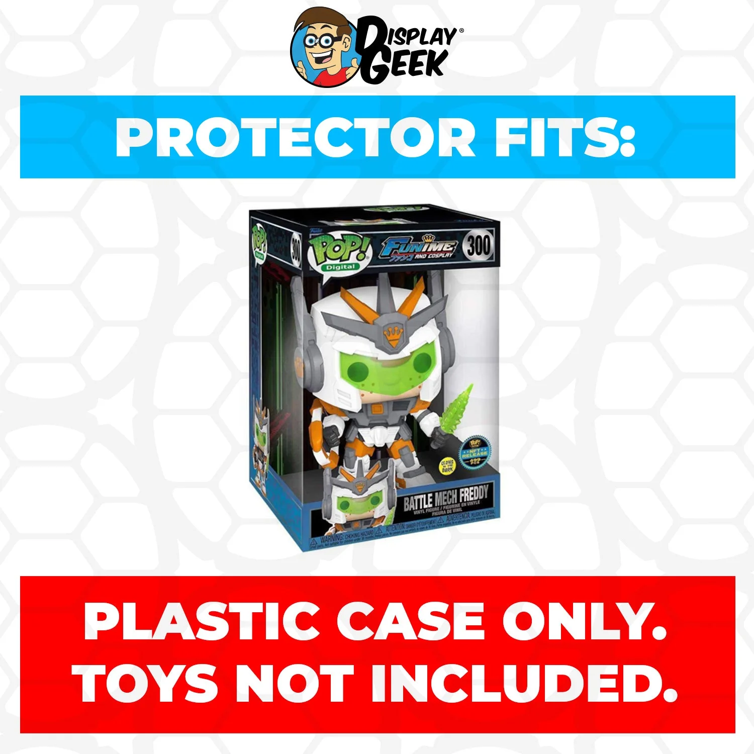 Pop Protector for Funko Pop 10 inch NFT Proto as Nutcracker #388 Jumbo Size - Image 3