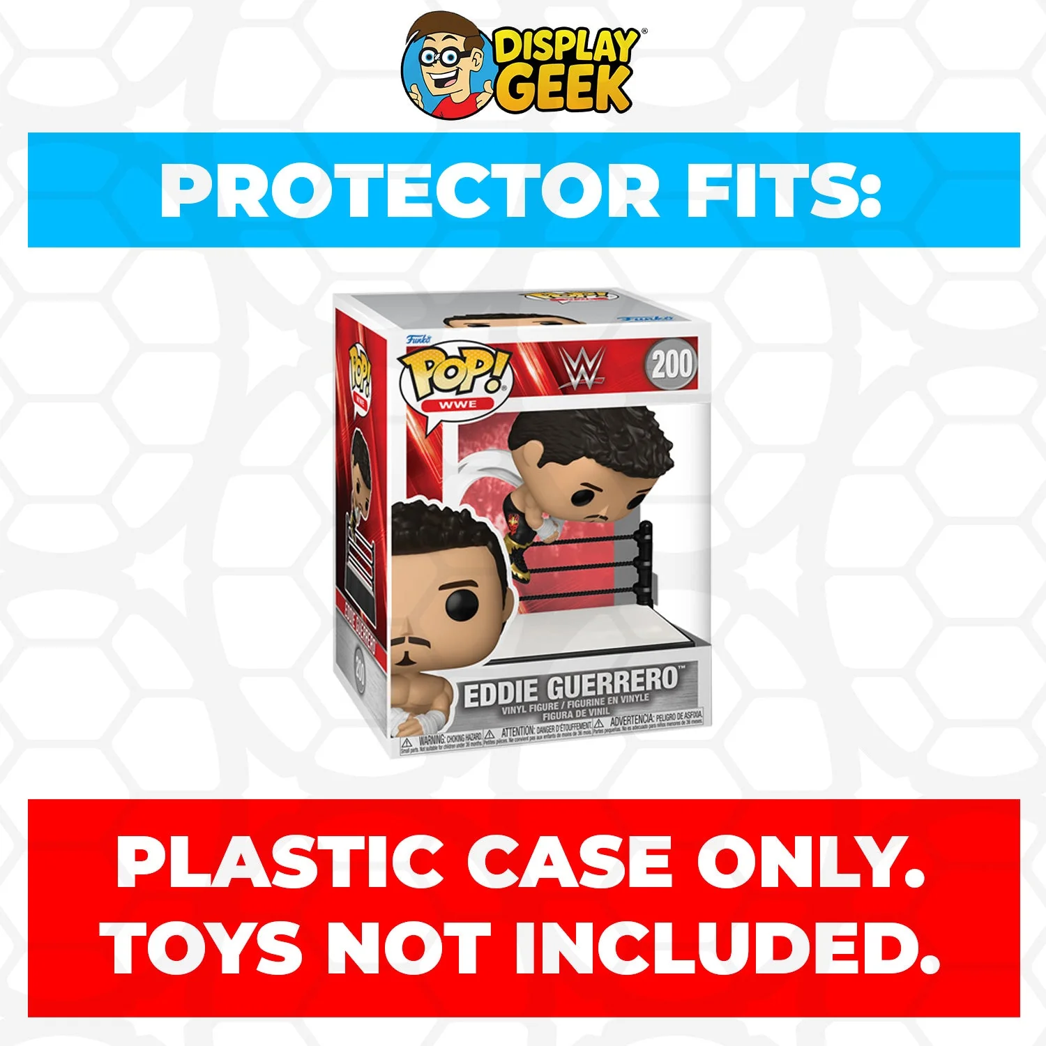 Pop Protector for Funko Pop Premium Eddie Guerrero Frog Splash #200 - Image 2