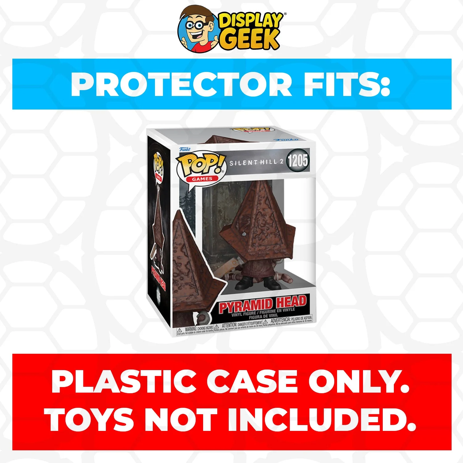 Pop Protector for Funko Pop Premium Silent Hill Pyramid Head #1205 - Image 2