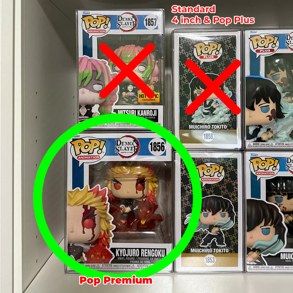 Pop Protector for Funko Pop Premium Yu-Gi-Oh! - Red-Eyes Black Dragon #2317 Box - Image 8