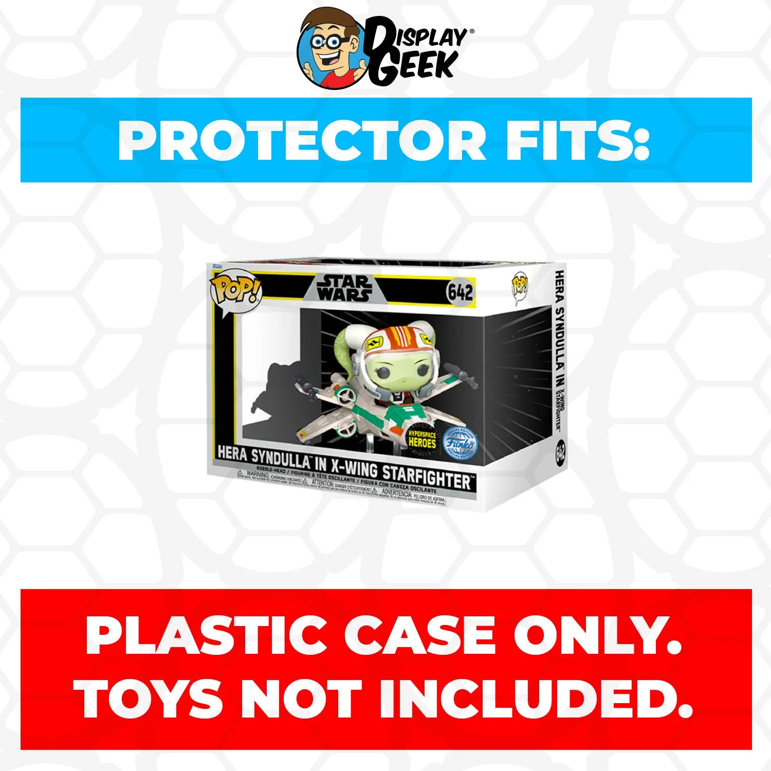 Pop Protector for Funko Pop Rides Zeb Orrelios in the Razor Crest #838 Box - Image 8