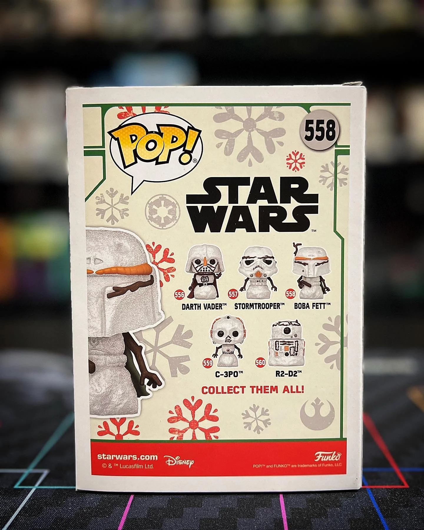 POP! Star Wars: Holiday - Boba Fett (SNWMN) - Image 4