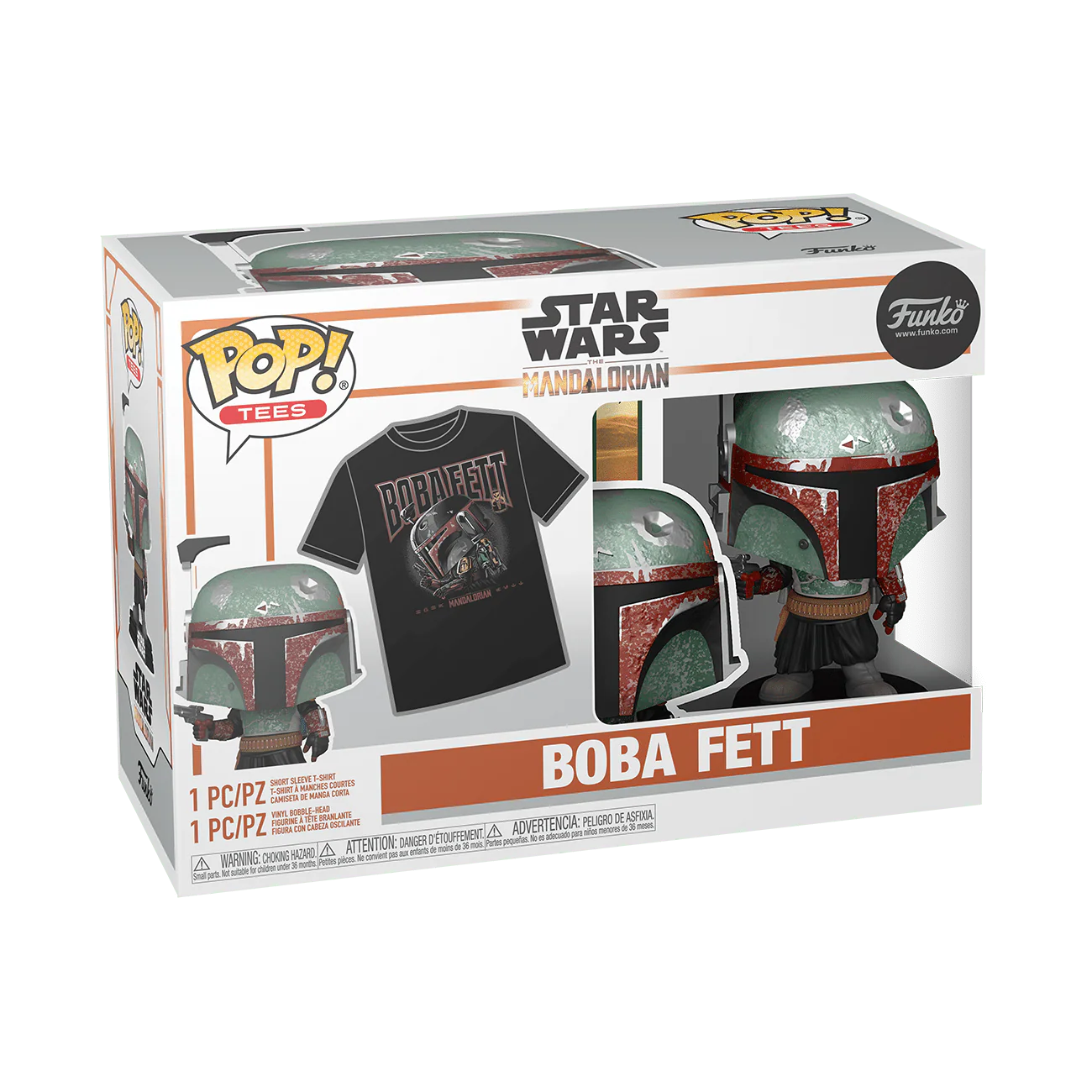 POP! & TEE: Star Wars- Boba Fett