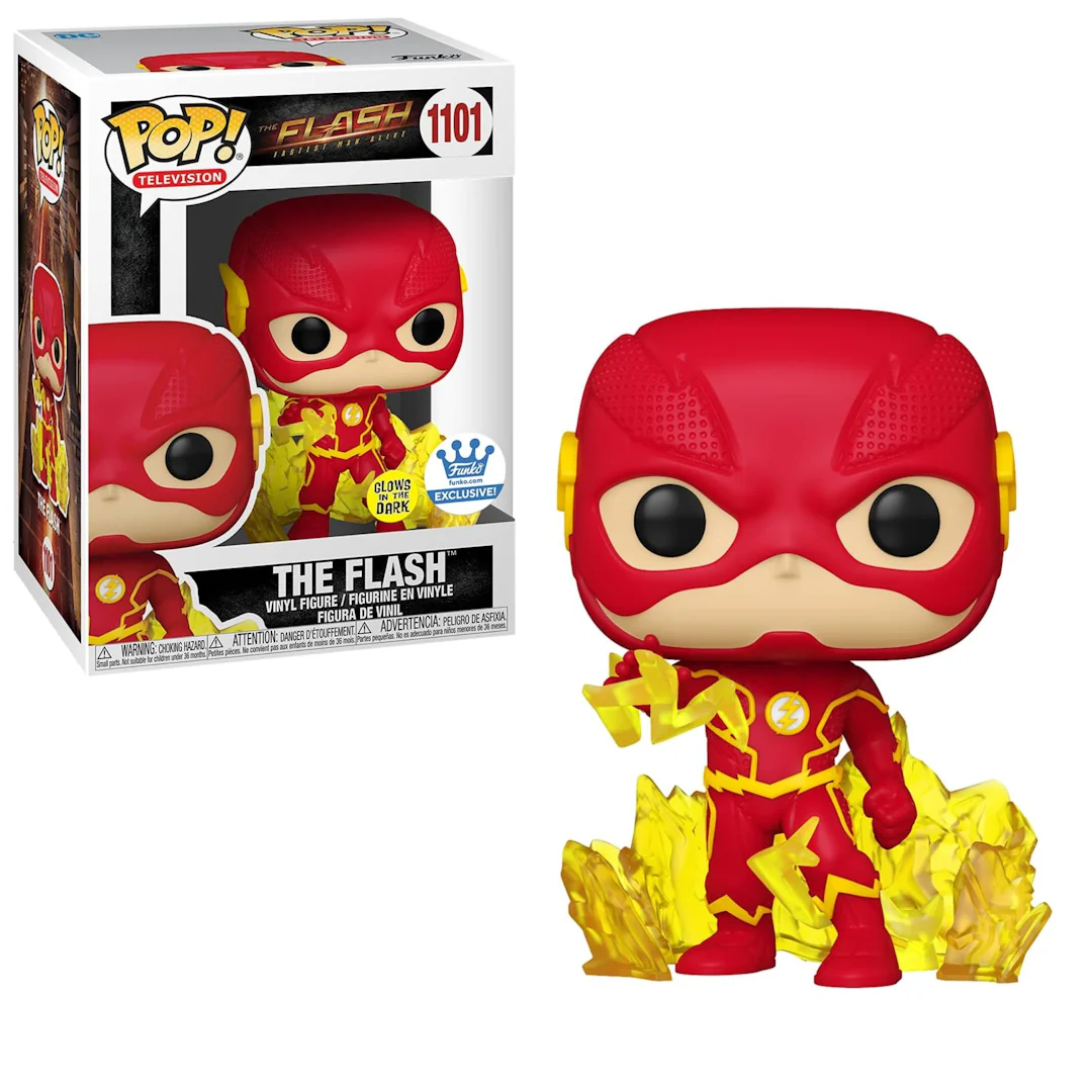 POP! The Flash # 1101 - The Flash: [Energy Base Glow in The Dark] Exclusive