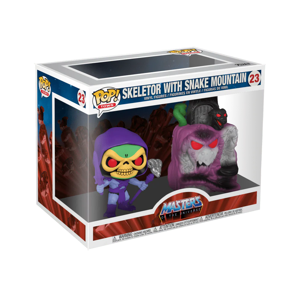 POP! Town: MOTU- Skeletor with Snake Mountain - Image 2