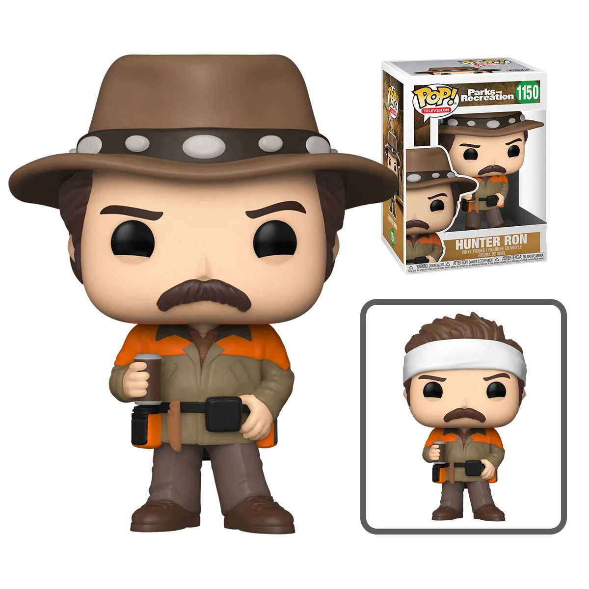 POP! TV: Parks and Recreation - Hunter Ron Swanson (Chase Bundle)