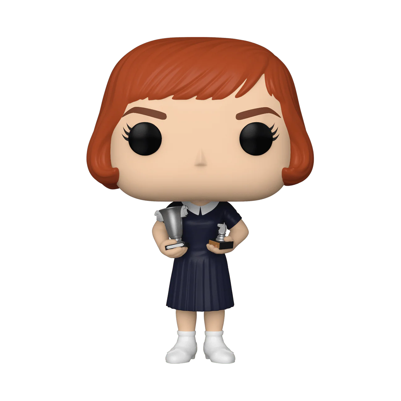 POP TV: Queens Gambit - Beth w/trophies
