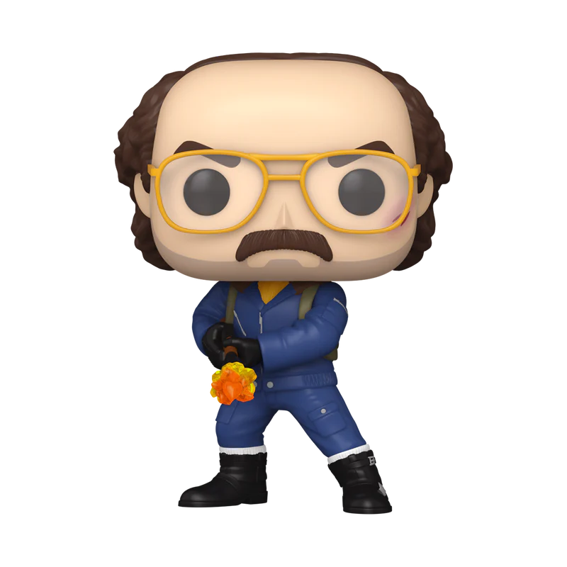 POP! TV: Stranger Things S4- Murray with flamethrower