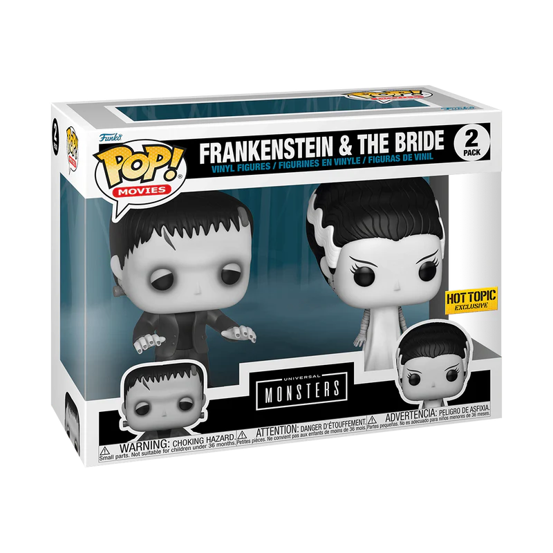 Pop! Universal Monsters: Frankenstein and The Bride 2-pack (Hot Topic Exclusive) - Image 2