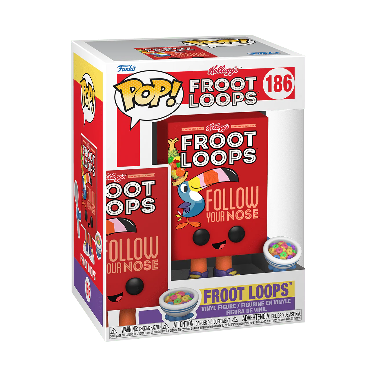 POP! Vinyl: Kelloggs - Froot Loops Cereal Box - Image 2