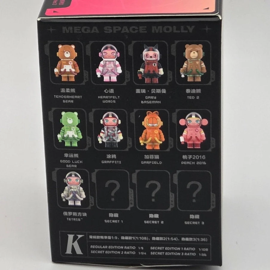 Popmart - Mega Space Molly 100% Series 3 - Card Confirmed Graffiti - Image 3