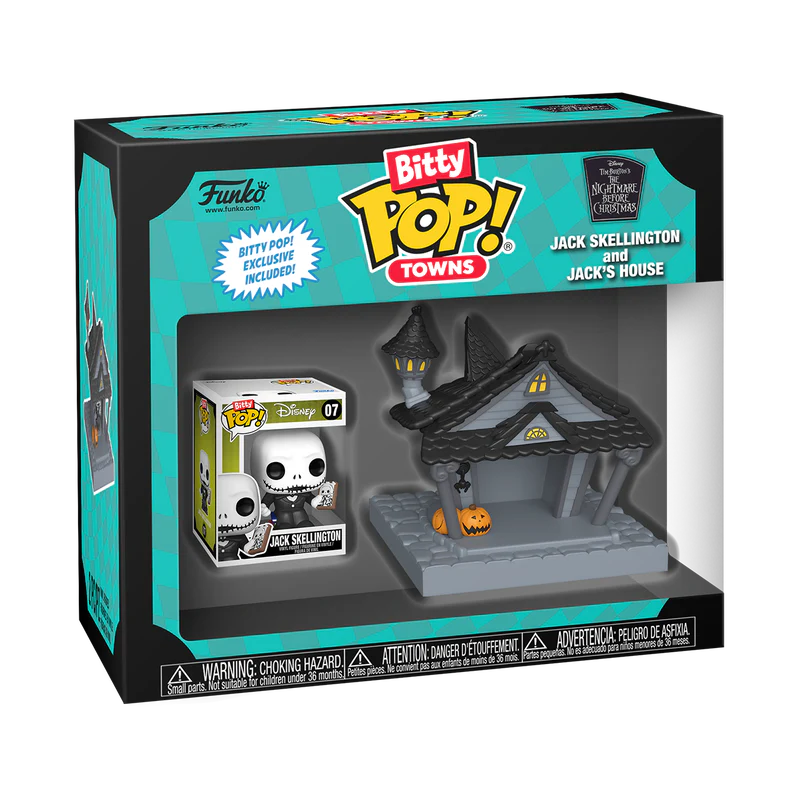 (PRE-ORDER) BITTY POP! TOWNS JACK SKELLINGTON AND JACK'S HOUSE