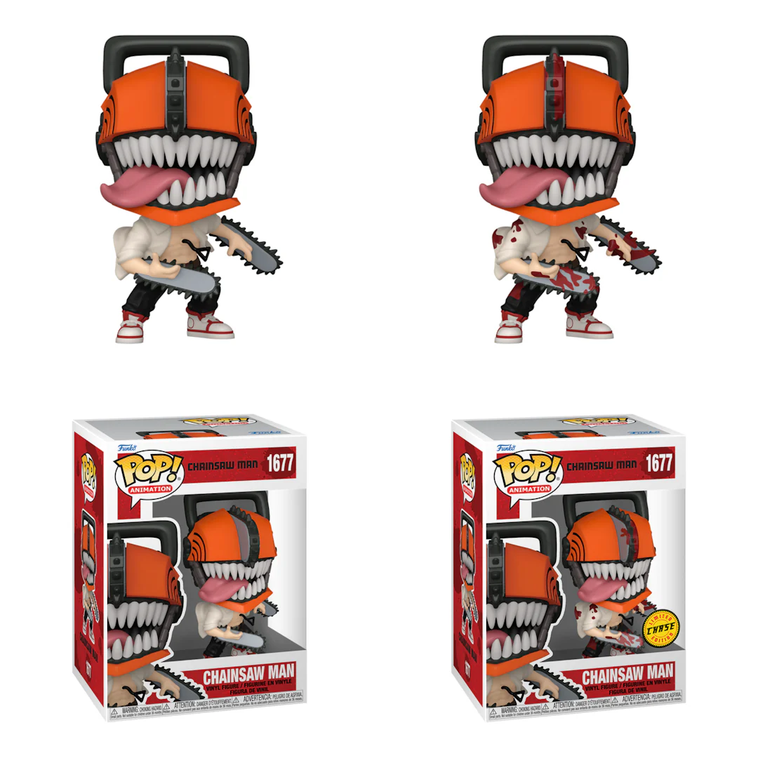 (PRE-ORDER) POP! Animation: Chainsaw Man - Chainsaw Man (Chase Bundle) (Wave 2)