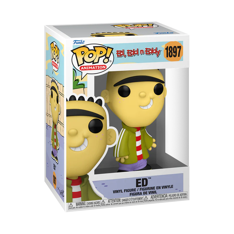(PRE-ORDER) POP! Animation: Ed, Edd and Eddy - Ed - Image 2